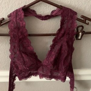 Bralette BUNDLE Free People (white, gray, maroon)